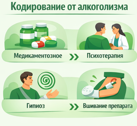 кодирование от алкоголизма в Изобильном Санати
